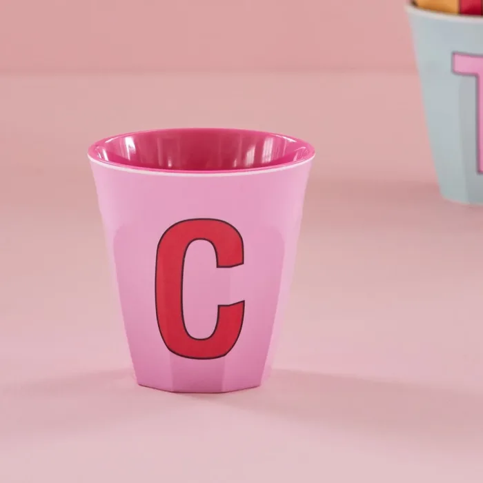 Riceteria - melamin bardak - pink c - görsel 2