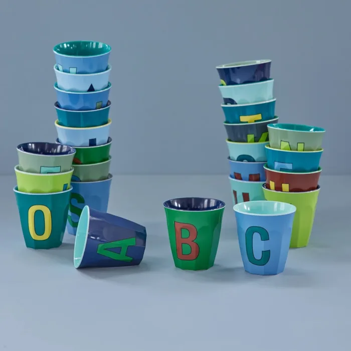 Riceteria - melamin bardak - blue m - görsel 2