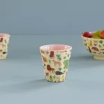 Riceteria - Melamin Bardak - Pink Sweet Jungle - Görsel 2