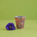 Riceteria - Melamin Bardak - Vintage Flower - Görsel 2