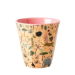 Riceteria - 6'lı Melamin Çocuk Bardak Seti - Pink Funky 160 ml. - Görsel 4