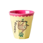 Riceteria - 6'lı Melamin Çocuk Bardak Seti - Pink Funky 160 ml. - Görsel 5