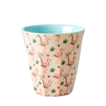 Riceteria - 6'lı Melamin Çocuk Bardak Seti - Pink Funky 160 ml. - Görsel 7