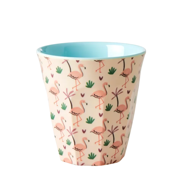 Riceteria - 6'lı melamin çocuk bardak seti - pink funky 160 ml. - görsel 7