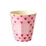 Riceteria - 6'lı Melamin Çocuk Bardak Seti - Pink Funky 160 ml. - Görsel 9