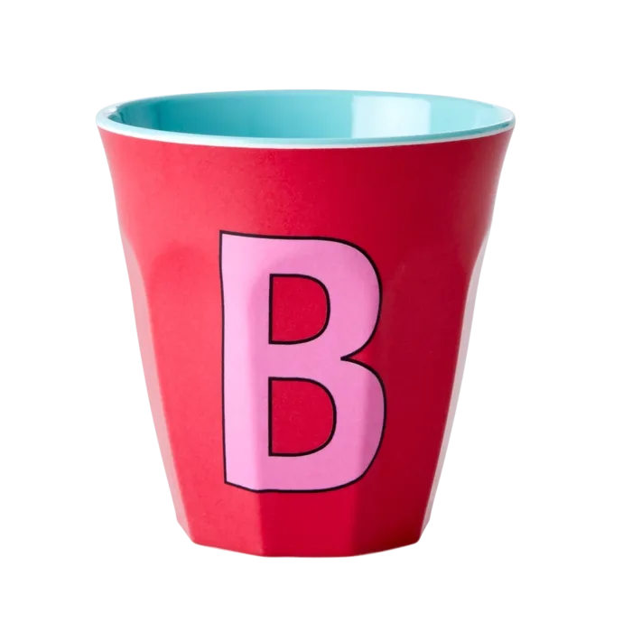 Riceteria - melamin bardak - red b - görsel 1