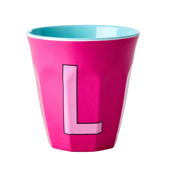 Riceteria - melamin bardak - fuchsia l - görsel 1