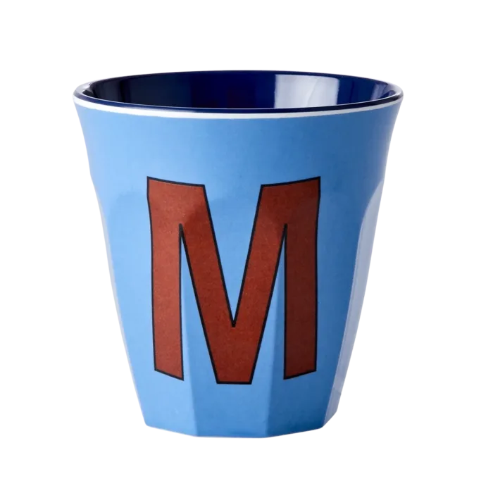 Riceteria - melamin bardak - blue m - görsel 1