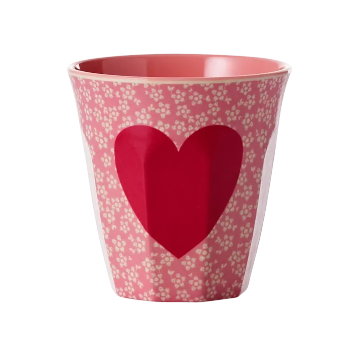 Riceteria - melamin bardak - heart - görsel 1
