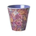 Riceteria - Melamin Bardak - Vintage Flower