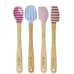 Riceteria - 4'lü Küçük Silikon Spatula