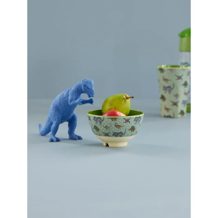 Magic journey rice rice dk melamine bowl with new dino print small 300ml rice melbw sndino 4