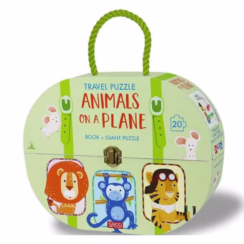 Magic journey animals on a plane cocuk kitaplari uzm 2 a766