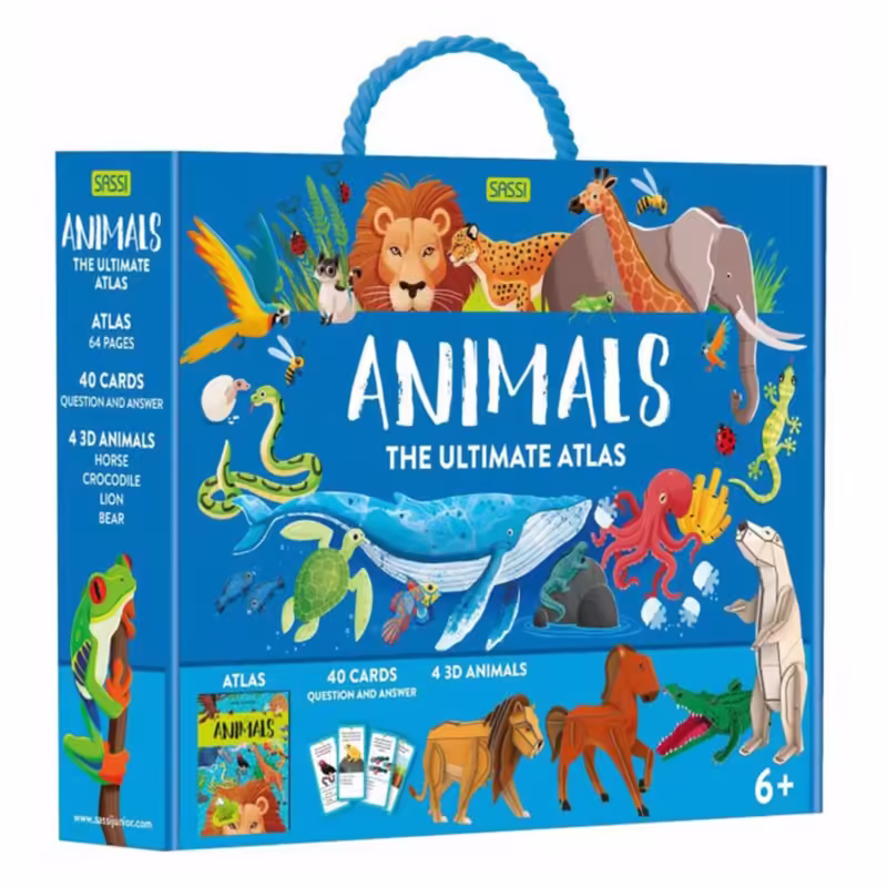 Magic journey animals the ultimate atlas cocuk kitap 2192
