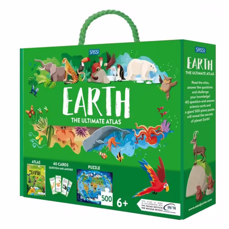 Magic journey earth the ultimate atlas cocuk kitapla f333f2