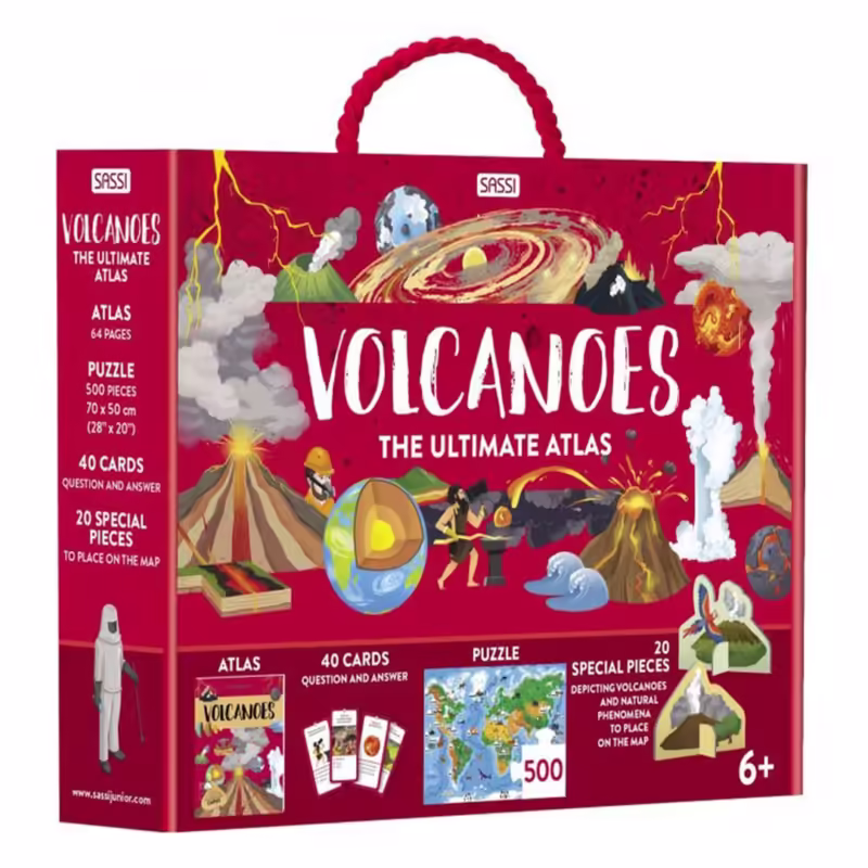 Magic journey volcanoes the ultimate atlas cocuk kit fa6 cc