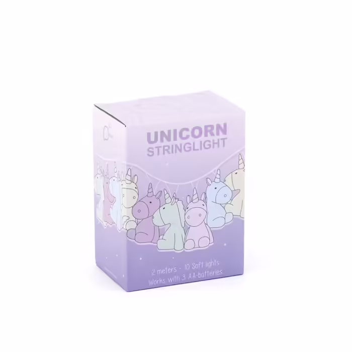 Dhink unicorn string renkli gece lambası - görsel 3