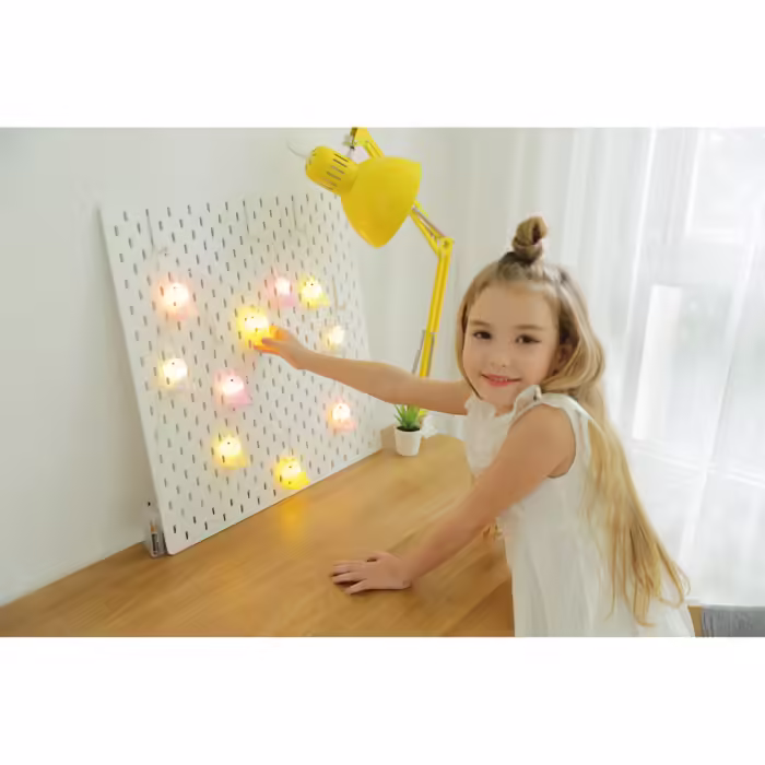 Dhink unicorn string renkli gece lambası - görsel 4
