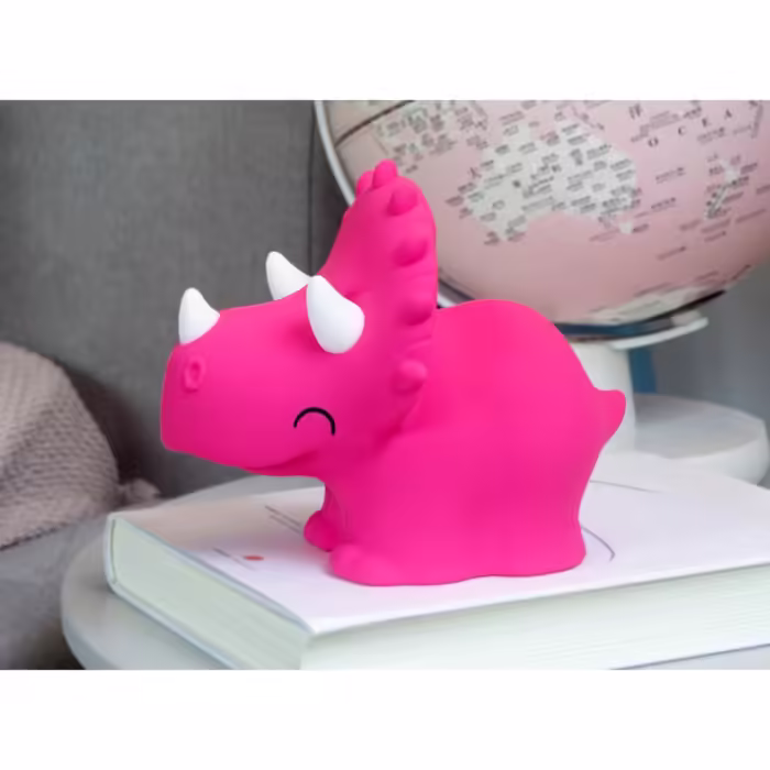 Dhink triceratops gece lambası - görsel 2