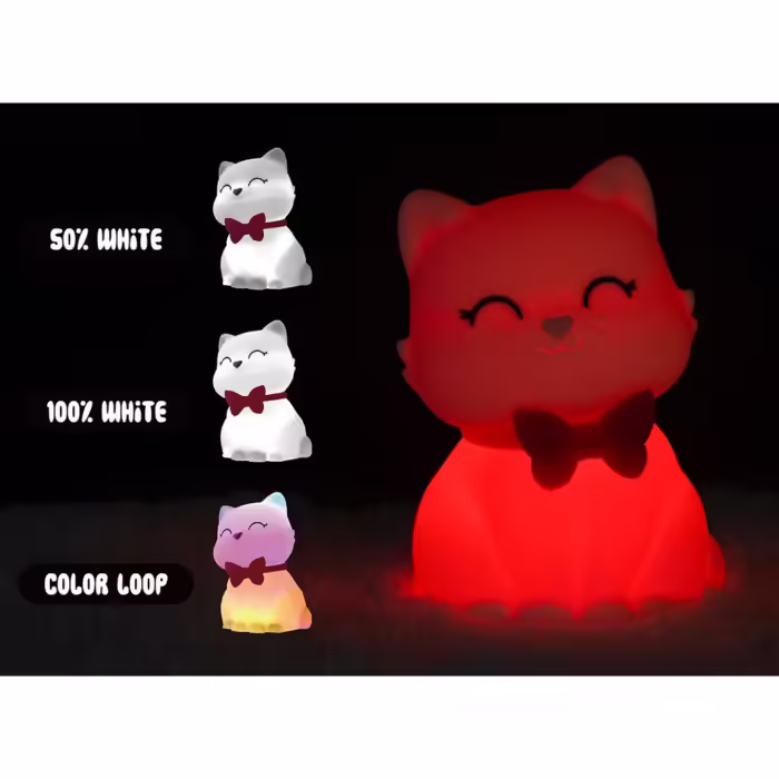 Dhink kedi tosh gece lambası - görsel 4
