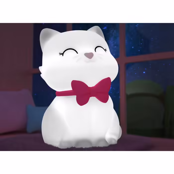 Dhink kedi tosh gece lambası - görsel 5