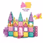 Magna-Tiles Castle DLX + microMAGS - Prenses Şatosu 48 Parça - Görsel 3
