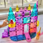 Magna-Tiles Castle DLX + microMAGS - Prenses Şatosu 48 Parça - Görsel 7