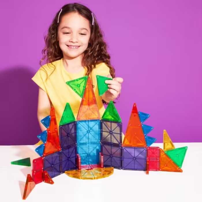 Magna-tiles combo + micromags - 46 parça - görsel 2