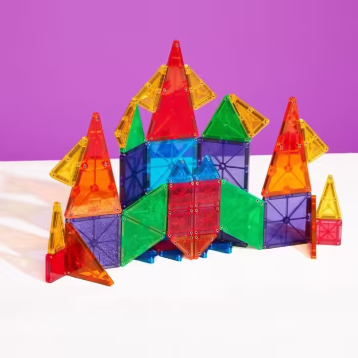 Magna-tiles combo + micromags - 46 parça - görsel 4