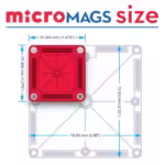Magna-Tiles microMAGS - 70 Parça - Görsel 8