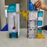 Magna-Tiles Space + microMAGS - Uzay 32 Parça - Görsel 4