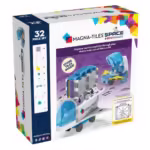 Magna-Tiles Space + microMAGS - Uzay 32 Parça - Görsel 10