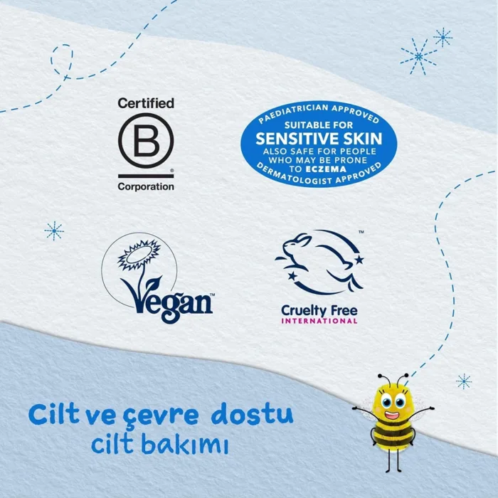 Magic journey childs farm cilek ve organik nane ozlu 3 u 1 arada yuzme sonrasi cocuk sampuan 250ml 2731