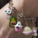 Charm It! Kolye & Bileklik Charm - Swivel Owl - Görsel 2
