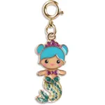 Charm It! Kolye & Bileklik Charm - Gold Swivel Mermaid