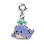Charm It! Kolye & Bileklik Charm - Glitter Whale