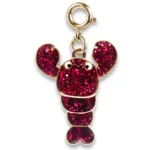 Charm It! Kolye & Bileklik Charm - Gold Swivel Glitter Lobster