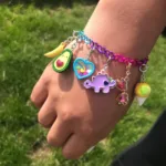 Charm It! Kolye & Bileklik Charm - Glitter Dinosaur - Görsel 2