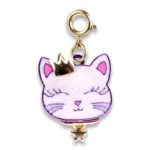Charm It! Kolye & Bileklik Charm - Gold Princess Kitty