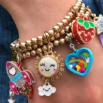 Charm It! Kolye & Bileklik Charm - Glitter Rocket - Görsel 2