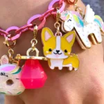 Charm It! Kolye & Bileklik Charm - Gold Corgi - Görsel 2