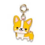 Charm It! Kolye & Bileklik Charm - Gold Corgi