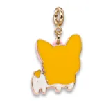 Charm It! Kolye & Bileklik Charm - Gold Corgi - Görsel 4