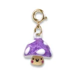 Charm It! Kolye & Bileklik Charm - Gold Glitter Mushroom