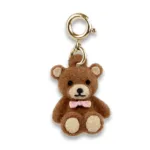 Charm It! Kolye & Bileklik Charm - Gold Fuzzy Bear