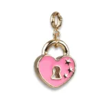 Charm It! Kolye & Bileklik Charm - Gold Heart Lock - Görsel 4