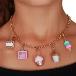 Charm It! Kolye & Bileklik Charm - Milk & Cookies - Görsel 3