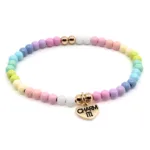 Charm It! Boncuk Bileklik - Gold Pastel