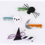 Meri Meri - Halloween Icons Hair Clips - Cadılar Bayramı Tokalar (8'li) - Görsel 4