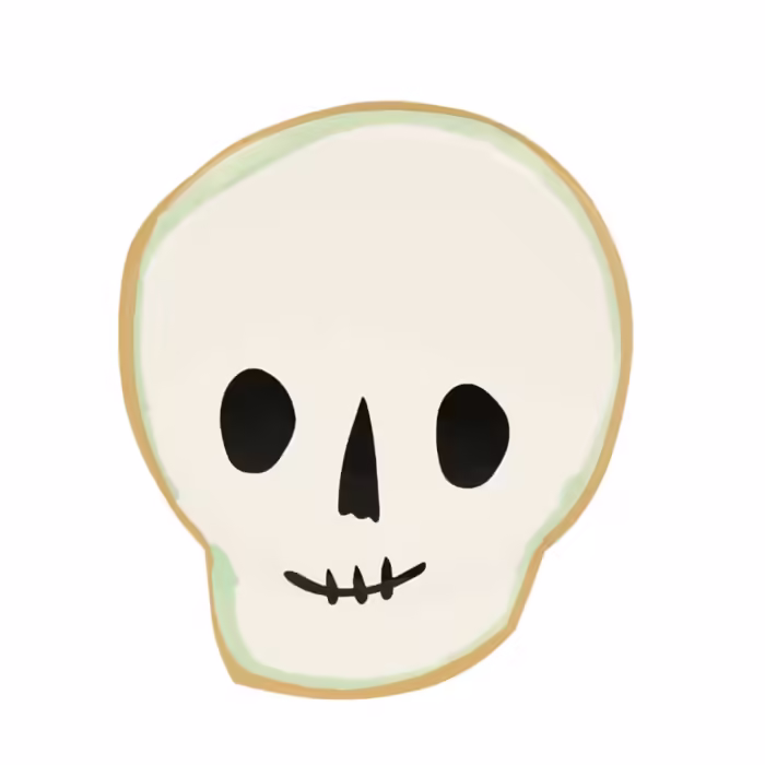 Meri meri - it's halloween! Plates - cadılar bayramı tabak (8'li) - görsel 5
